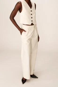 Pantalón de traje ancho