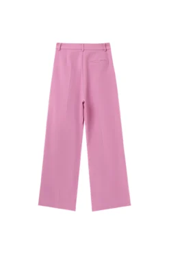 Pantalón de traje con pliegues delanteros