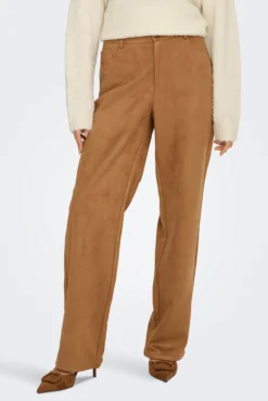 Pantalón de traje de ante