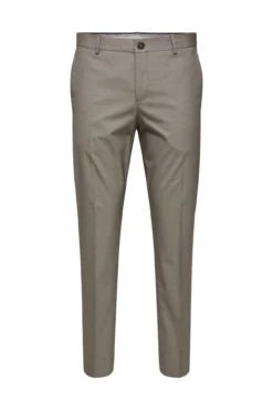 Pantalón de traje slim fit estructura