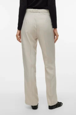 Pantalón de vestir de mujer corte recto