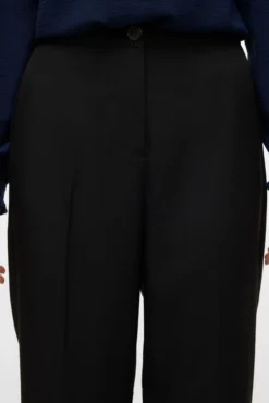 Pantalón de vestir de mujer corte recto