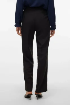 Pantalón de vestir de mujer corte recto