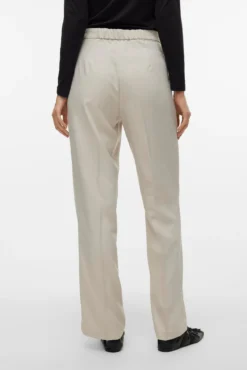 Pantalón de vestir de mujer corte recto