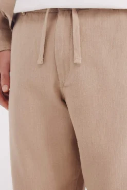 Pantalón dobby straight fit