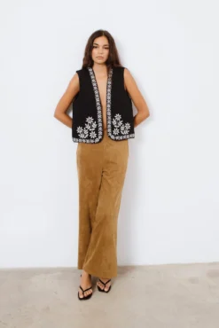 Pantalón elástico micropana