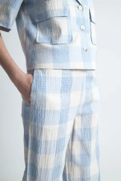 Pantalón estampado fluido