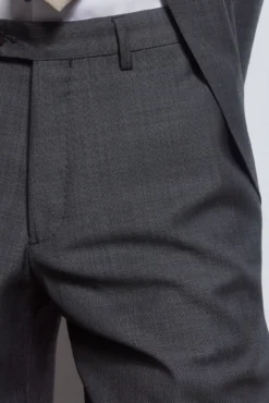 Pantalón gris bi-stretch slim