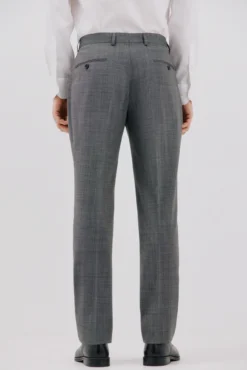 Pantalón gris slim fit