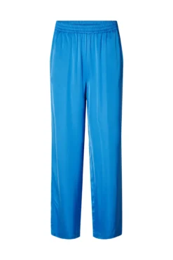 Pantalón holgado satinado confeccionado con Lenzing ECOVERO