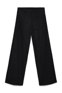 Pantalón largo de mujer con brillos