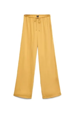 Pantalón largo satinado