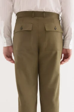 Pantalón lino worker regular