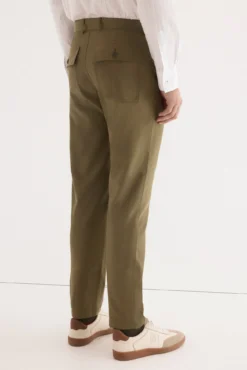 Pantalón lino worker regular