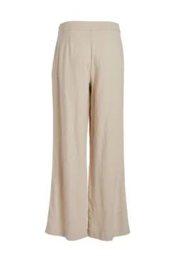 Pantalón plisado de lino