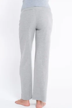 Pantalón premamá de punto con costuras
