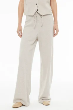 Pantalón recto ancho