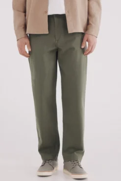 Pantalón recto canvas