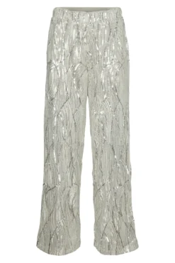 Pantalón recto lentejuelas