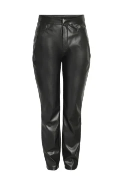 Pantalón recto polipiel
