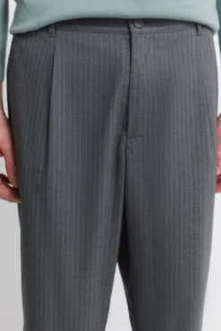 Pantalón recto rayas relaxed fit