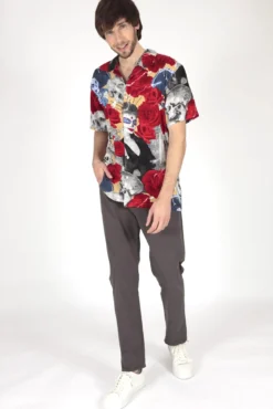 Pantalón regular con 5 bolsillos