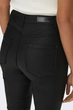 Pantalón skinny efecto encerado