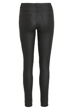Pantalón skinny fit encerado