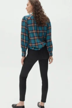 Pantalón slim algodón elástico