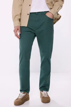 Pantalón slim fit color