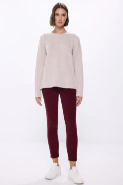 Pantalón slim pana