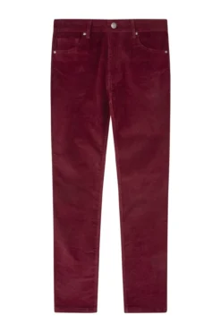 Pantalón slim pana