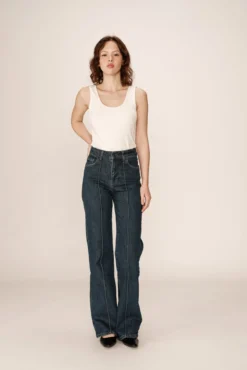 Pantalón vaquero de talle alto