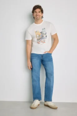 Pantalón vaquero fit recto