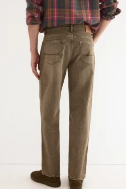 Pantalón vaquero marrón new straight