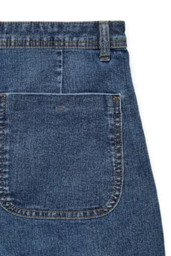 Pantalón vaquero pata ancha