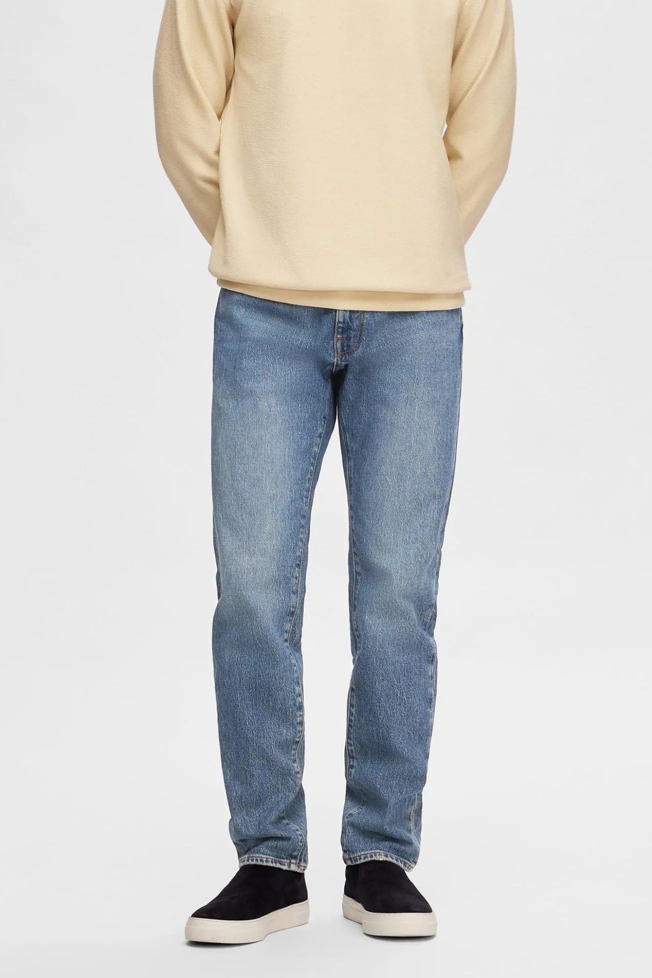 Pantalón vaquero Slim Fit confeccionado con algodón orgánico