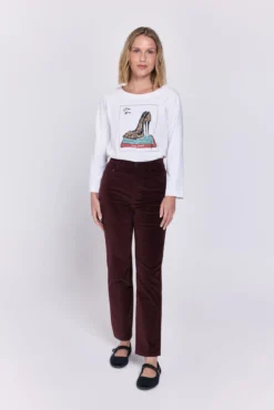 Pantalón velvetón 5 bolsillos