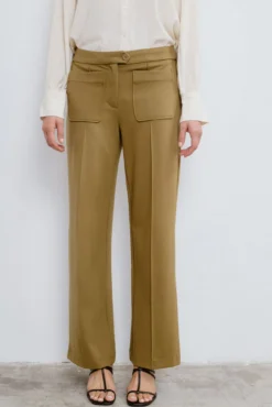 Pantalón vestir bolsillos delanteros