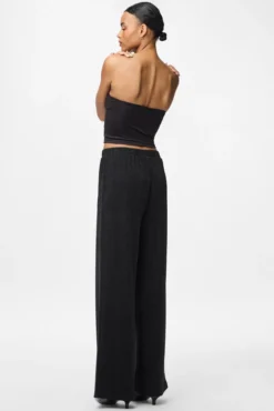Pantalón wide lurex