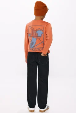 Pantalon denim skater niño