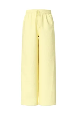 Pantalones anchos cómodos algodón