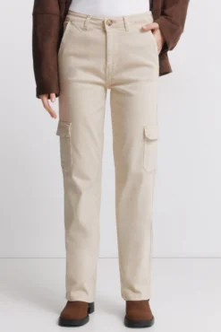Pantalones cargo algodón