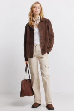 Pantalones cargo algodón