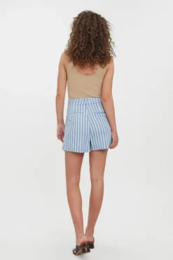 Pantalones cortos con cinturón
