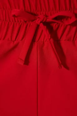 Pantalones cortos de playa rojos