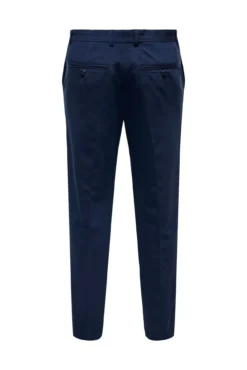 Pantalones de traje slim fit para hombre