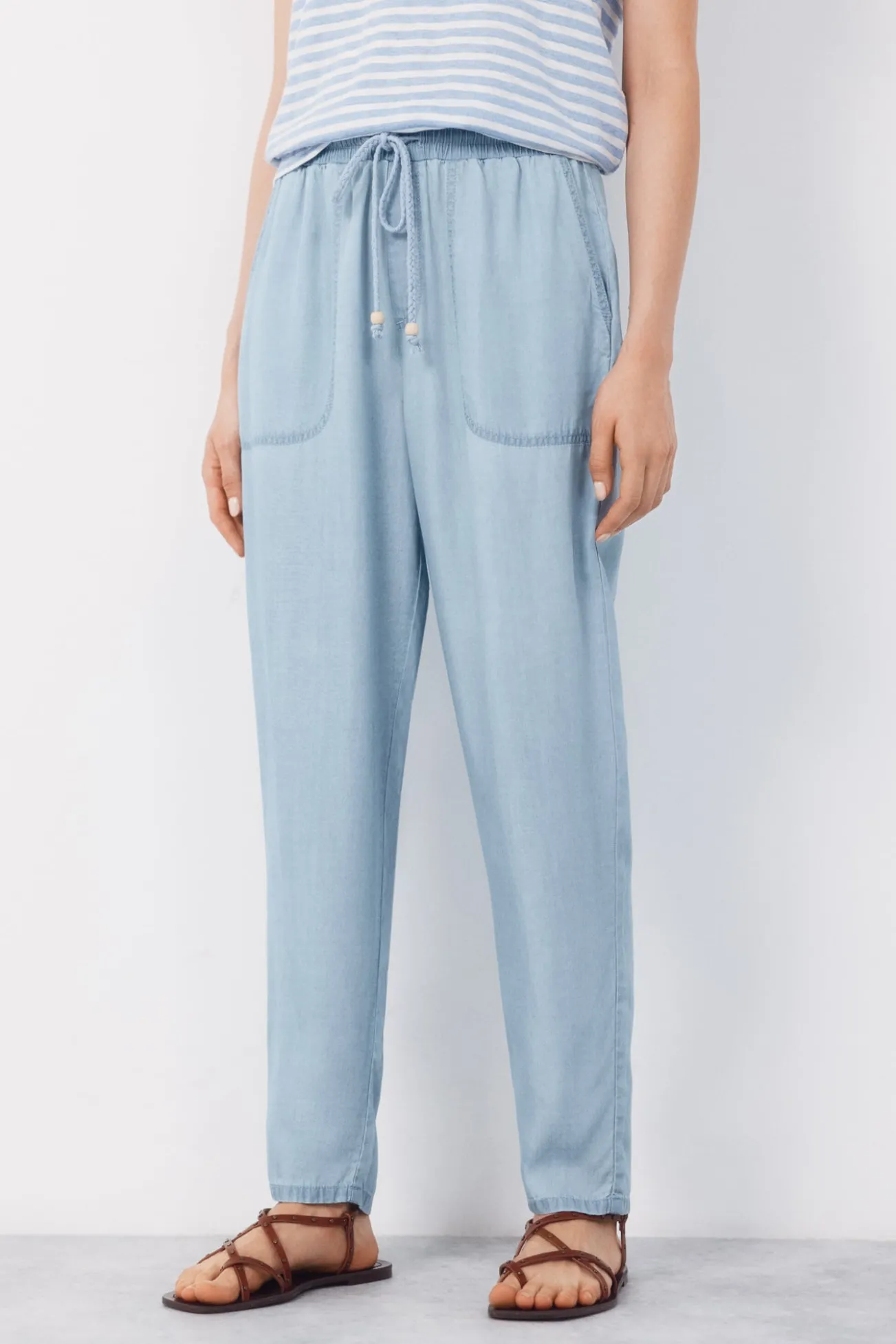 Pantalones Fluidos Tencel