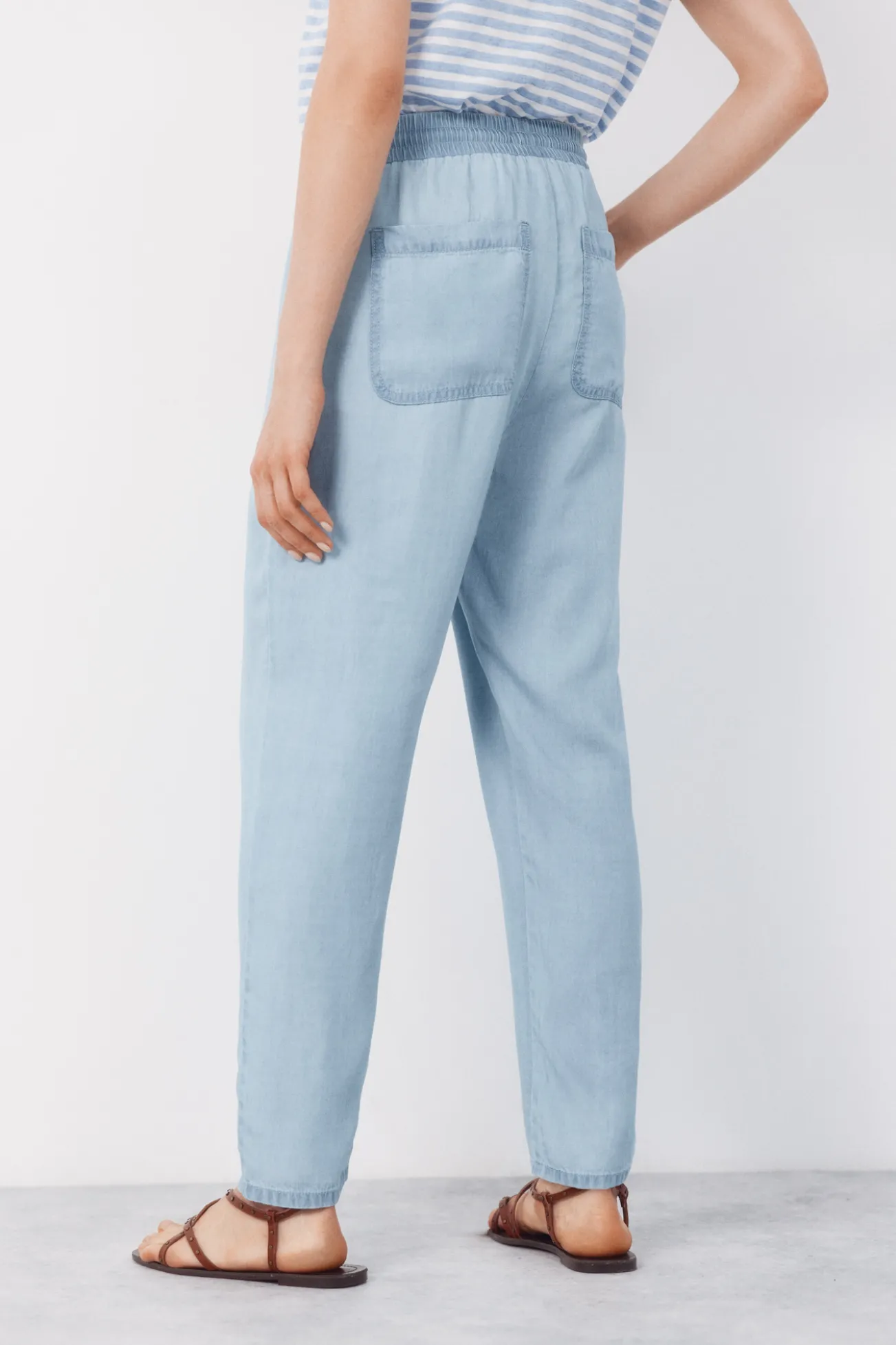 Pantalones Fluidos Tencel