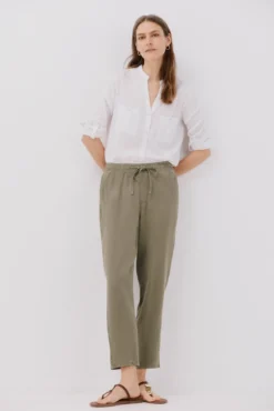 Pantalones fluidos tencel